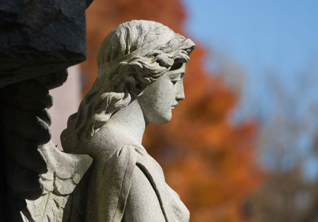 Angel, Smith Monument, Cedar Hill Cemetery